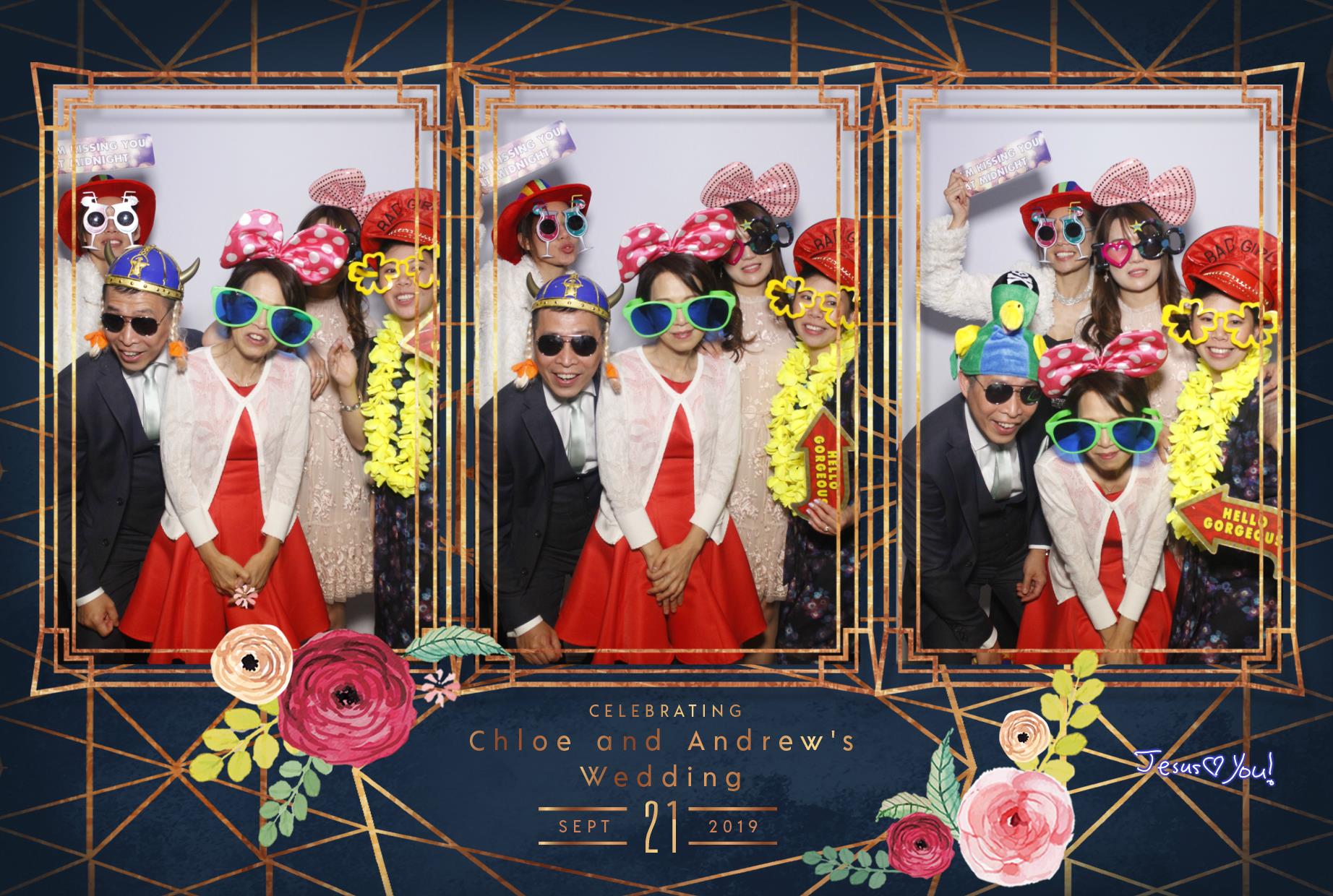 Chloe and Andrew's Wedding | View more photos from the event at gallery.myphotoboothexperience.co.uk/u/MyPhotoBoothExperienceLtd/Chloe-and-Andrews-Wedding
